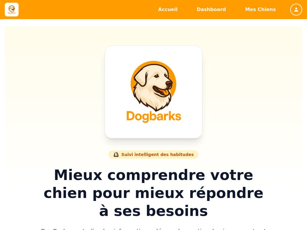 DogBarks - Compagnon Canin