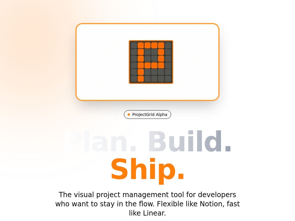 ProjectGrid - Gestion de Projets Visuelle